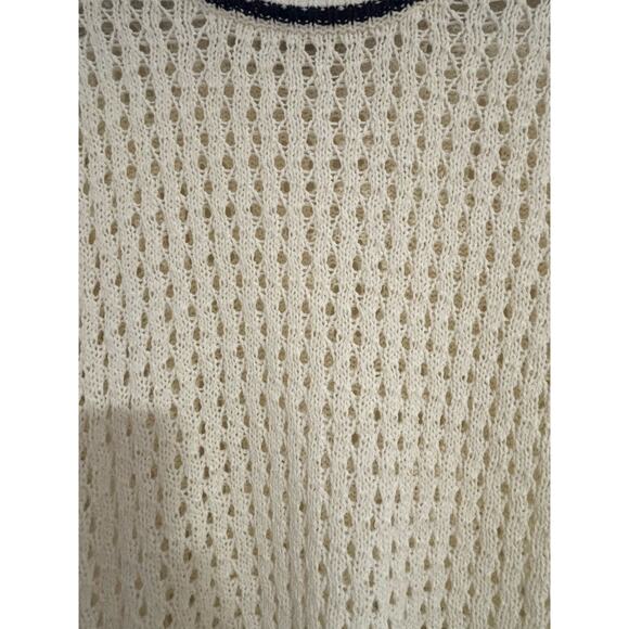 Aeropostale Crochet Cream Pullover Sweater - Picture 7 of 7